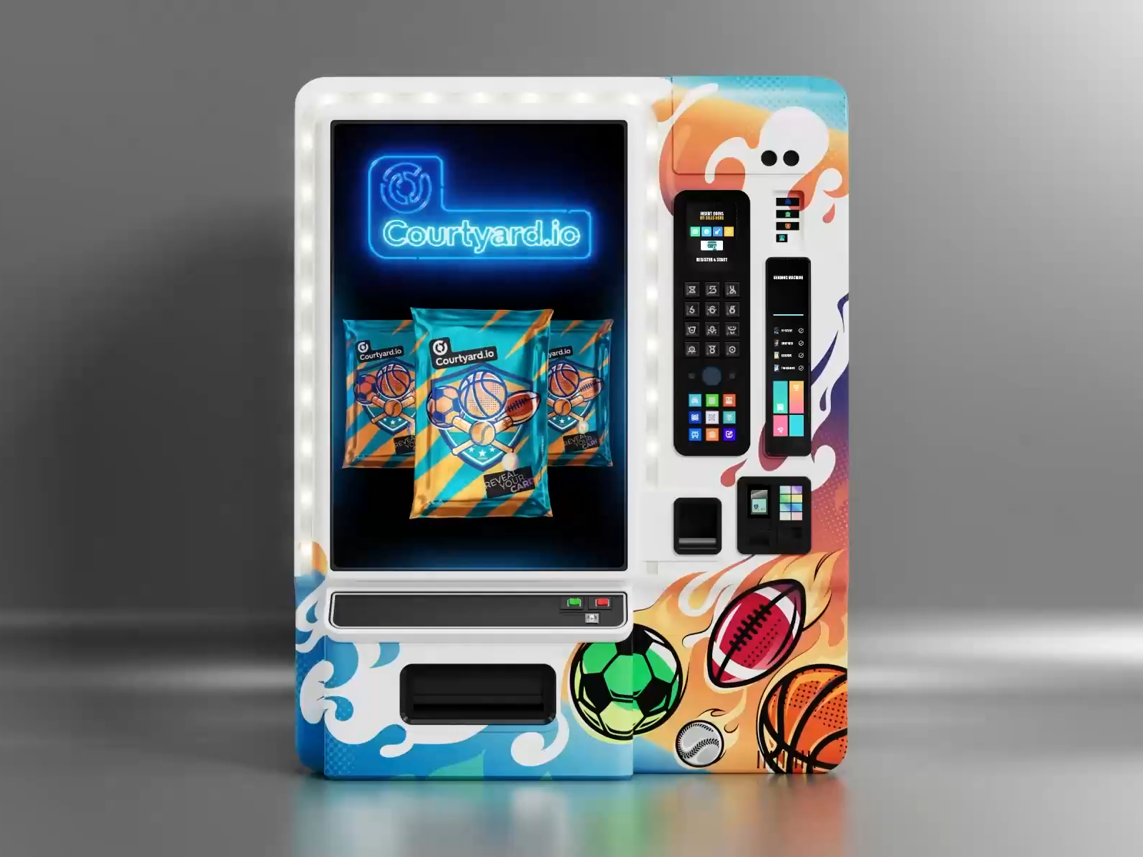 Courtyard.io sports vending machine